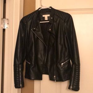 H&M Faux Leather Jacket
